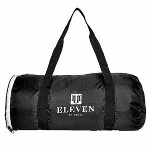NWOT EleVen by Venus Williams Foldable Black Gym Workout Duffle Travel Bag